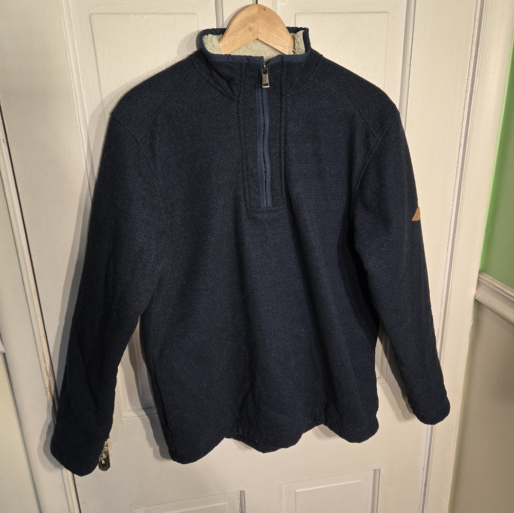 Men's Orvis Pullover Fleece Lined Hoodie Size M